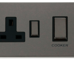 Click VPBN504BK Switch & 13A Socket 45A