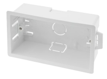 Click WA107P Box 2Gang Dry Lining 47mm
