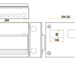 Click CUEB12MS10 Con Unit 10 Way Str