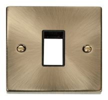 Click VPAB401BK Frontplate 1G 1Aperture