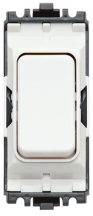 MK K4896WHI Grid Switch 1 Way DP 20A