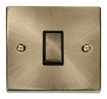 Click VPAB411BK Plateswitch 1G 2W 10A AB