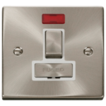Click VPSC752WH Conn Unit Swd & Neon 13A