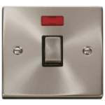 Click VPSC723BK Ingot Switch+Neon DP 20A