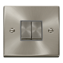 Click VPSC412GY Plateswitch 2G 2W 10A SC