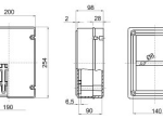 Gewiss GW44208 Junction Box 240x190x90mm