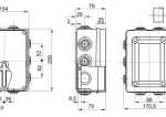 Gewiss GW44007 Enclosure 190x140x70mm
