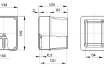 Gewiss GW44214 Junction Box 100x100x120