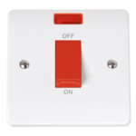 Click CMA201 Cooker Switch 1G Neon 45A