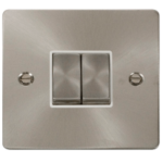 Click FPBS412WH Plateswitch 2G 2W10A