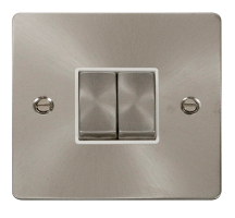 Click FPBS412WH Plateswitch 2G 2W10A