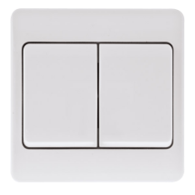 Click CMA812 Switch 2G 2Way Rocker 10AX