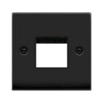 Click VPMB402BK Frontplate 1G 2 Aperture