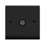 Click VPMB065BK Socket CoAx Single MB
