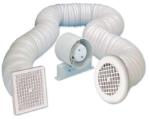 Manrose SF100T Fan Shower Kit 100mm 4in