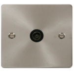 Click FPBS065BK Socket CoAx Single