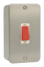 Click CL202 Cooker Switch 2G 45A Mc