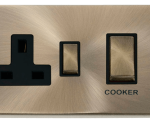 Click VPAB504BK Switch & 13A Socket 45A