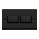 Click VPMB416BK Plateswitch 6G 2W 10A MB
