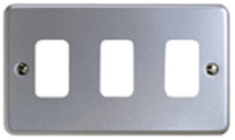 MK K3493ALM Frontplate 3 Module